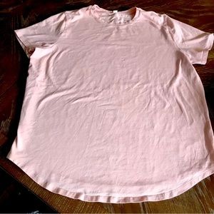 Lululemon sz 16 love pink tee shirt